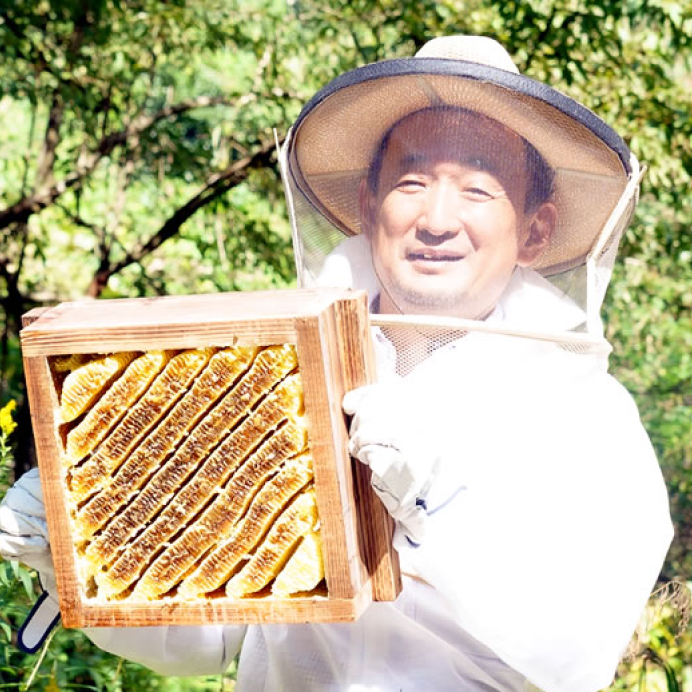 山田緑地みつばちプロジェクト 舛本哲也さん